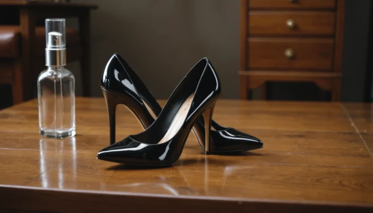 réparer chaussures vernies craquelées