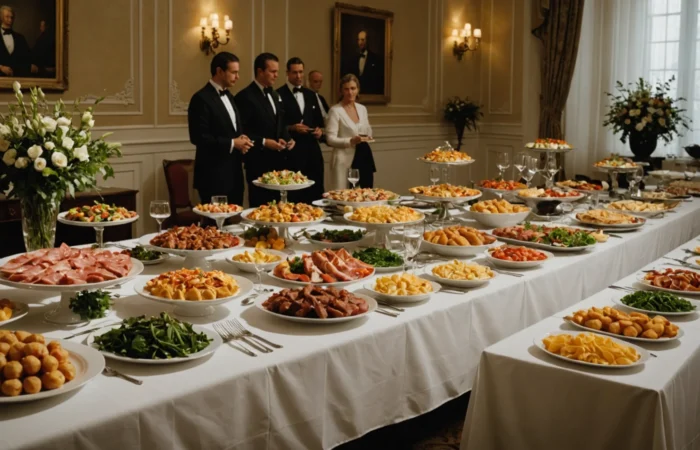 idee buffet froid pour 50 personnes