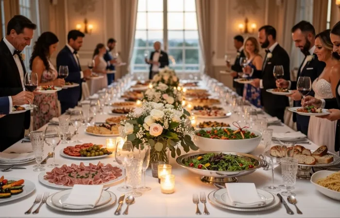 buffet italien mariage