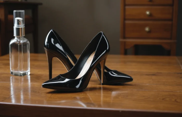 réparer chaussures vernies craquelées